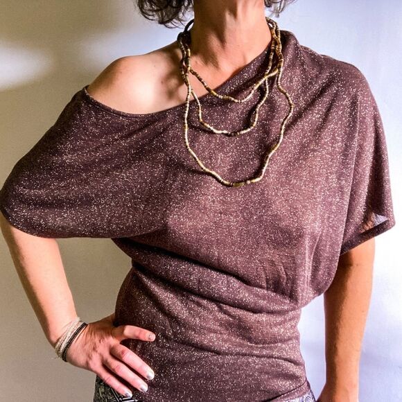 Express Asymmetrical Top Sz S - Picture 1 of 13